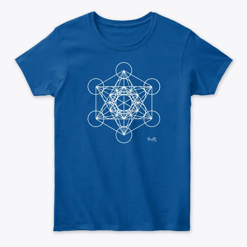 Metatron's Cube (White)