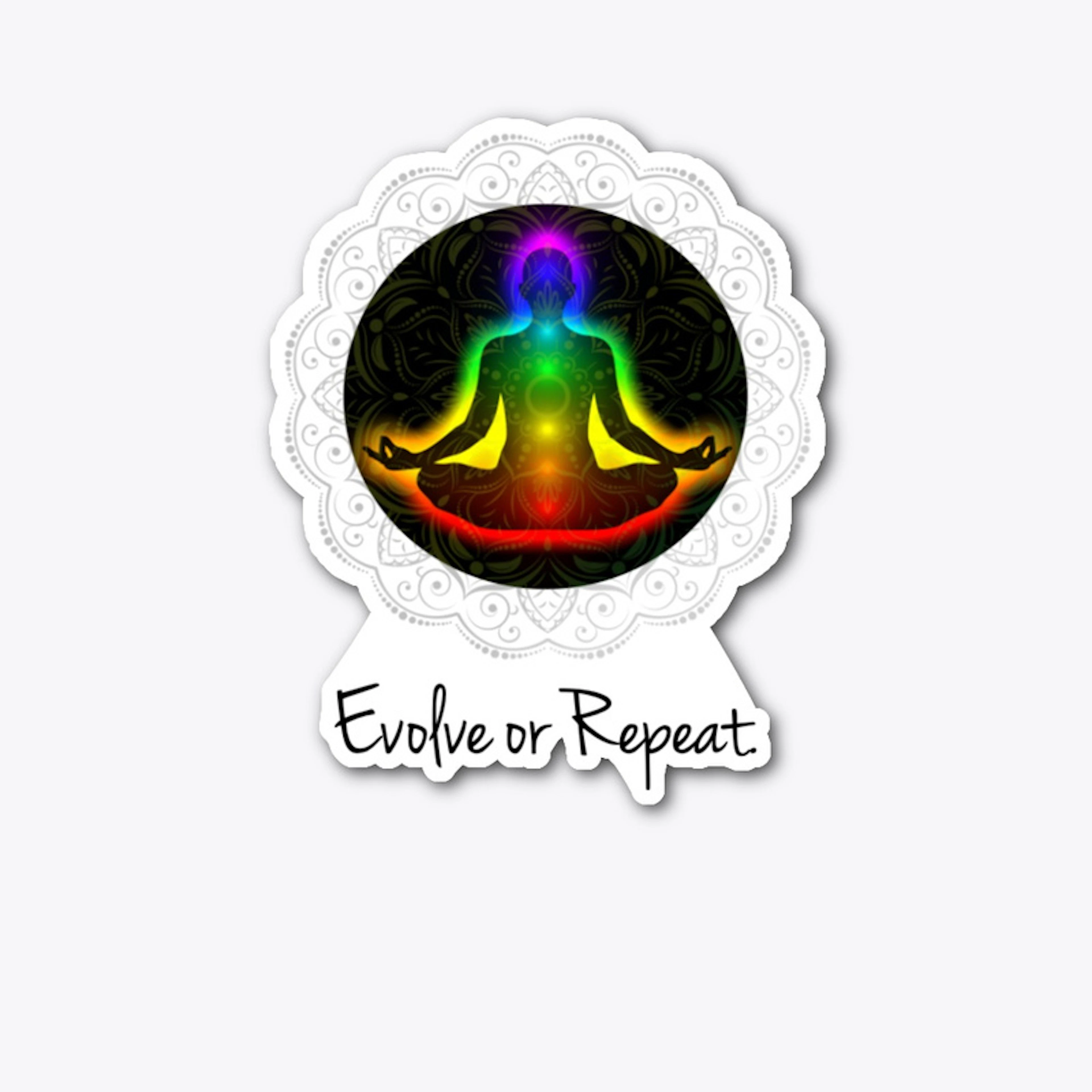 Evolve or Repeat Mandala